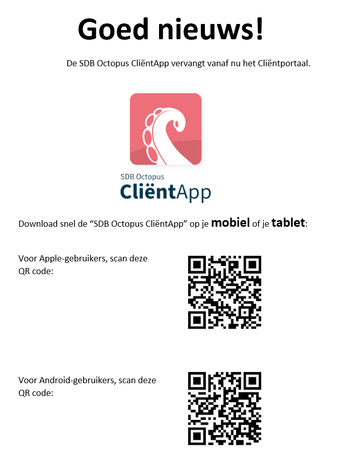 Dit cliëntportaal is niet meer in gebruik. Download de nieuwe app